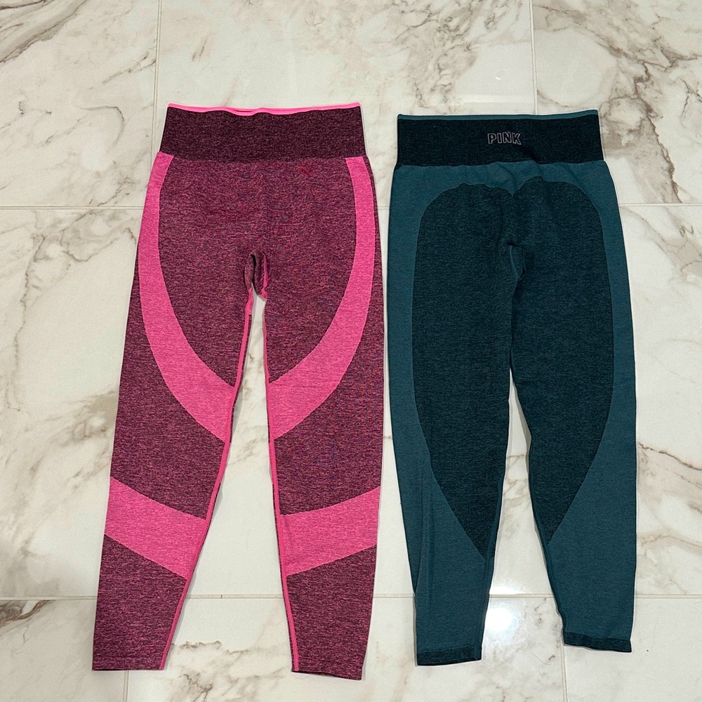 2 Pairs of PINK Leggings
